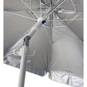 Velco Campus 2m Blue Garden/Patio/Beach Umbrella with Silver Inner Coating - Metal