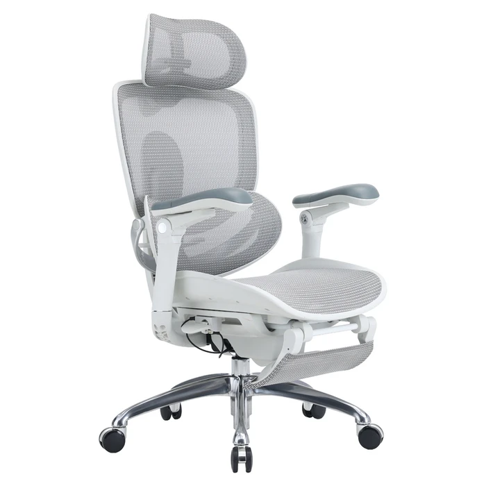 Sihoo Doro C300 Pro V2 Καρέκλα Γραφείου Ergonomic Off White με Υποπόδιο