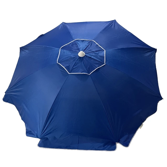 Velco Campus 2m Blue Garden/Patio/Beach Umbrella with Silver Inner Coating - Metal