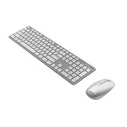 Σετ Πληκτρολόγιο & Ποντίκι Ασύρματο Asus Opt. W5000/White 90Xb0430-Bkm3A0
