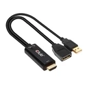 Αντάπτορας HDMI Club3D To Dp/Active M/F Cac-1331