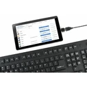 Πληκτρολόγιο Ενσύρματο Gembird Flexible USB Eng/Black Kb-109F-B