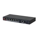 Network Switch Dahua Pfs3110-8X10Base-T Poe Ports 8 Dh-Pfs3110-8Et1Gt1Gf-96