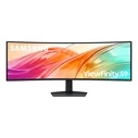 Samsung ViewFinity S9 (S95UF) 49" Καμπύλη Οθόνη Dual QHD 5120x1440 32:9 Ασημί