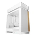 Protech CL660 Gaming Midi Tower Computer Case White with Side Window and ARGB Lighting