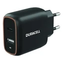Duracell DRACUSB19-EU 20W Wall Charger USB-C + USB-A Black