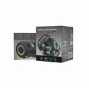 Φορητό Ηχείο Bluetooth Gembird Camouflage / Wireless / Spk-Bt-Led-05-Cm