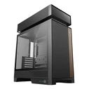 Protech CL660 Gaming Midi Tower PC Case with Tempered Glass Side Window and ARGB Lighting - Black