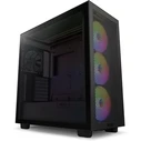 Κουτί Η/Υ Nzxt H7 Flow Rgb Midi Atx Eatx Miniitx Black Cm-H72Fb-R1