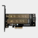 Αξεσουάρ Σκληρών Δίσκων Axagon SsdAdapter Nvme Sata M.2 Sp&Lp Pcem2-D