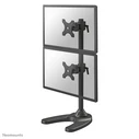 Newstar (Neomounts) FPMA-D700DDV Dual Desk Monitor Mount, Black, 10–27"