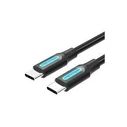 Καλώδιο USB-C Vention to USB-C/1M Black Cosbf