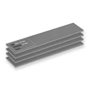 ARCTIC TP-4 Thermal Pad 4-Pack 120 x 20 x 1.0 mm (ACTPD00066A) - Grey