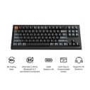 Gaming Πληκτρολόγιο Keychron Wrl V3 Ultra Black V3U-D1