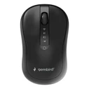 Gembird MUSW2-4B-01 Wireless Optical Mouse (Black, 1600 DPI, RF 2.4GHz + Bluetooth 5.2)