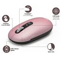 Ασύρματο Ποντίκι Port Designs Bluetooth Optical Pure Mac Pink 910503