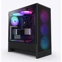Κουτί Η/Υ Nzxt H5 Flow Rgb 2024 Midi Transparent Atx Miniitx Black Cc-H52Fb-R1