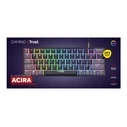 Gaming Πληκτρολόγιο Trust Usb Gxt867/Acira Mini 24882