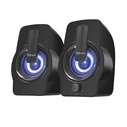 Ηχεία Υπολογιστή Trust Gemi Rgb P.M.P.O. 12W 1Xaudio-In Black 22948