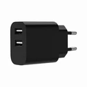 Φορτιστής Πρίζας Gembird Universal Black 2P Ta-Uc-2A12-01-Bk
