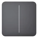 Smart Διακόπτης Ajax Solobutton 2Gang/Graphite 46016