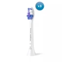 Philips Sonicare S2 Sensitive Replacement Brush Heads HX6058/87 - 8 Pack (Extra Soft)