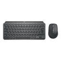 Σετ Πληκτρολόγιο Και Ποντίκι Ασύρματο Logitech Mx Keys Mini/De Black 920-011054