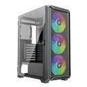 Xilence Xilent Blade II ARGB XG161 Gaming Midi Tower PC Case Black (Side Window, ARGB)