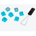 Αξεσουάρ για Gaming Πληκτρολόγιο Hyperx Keycaps Blue 519U1Aa#Aba