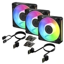 ARCTIC BioniX P12 A-RGB 120mm PWM Case Fan - 3τμχ