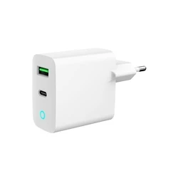 Φορτιστής Πρίζας Gembird 20W 2Port Ta-Uc-Pdqc20L-W-01