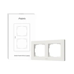 Smart Switch Aqara Frame H2 (2-Gang)/White Fe-X01D-W