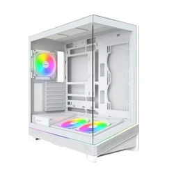 Montech Sky 3 Gaming Midi Tower Κουτί Υπολογιστή με Πλαϊνό Παράθυρο - Λευκό (SKY 3 (W))