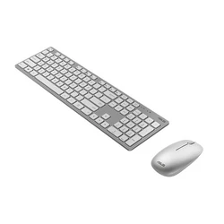 Σετ Πληκτρολόγιο & Ποντίκι Ασύρματο Asus Opt. W5000/White 90Xb0430-Bkm3A0