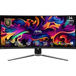 Οθόνη MSI MAG341CQP QD-OLED 34" Curved UWQHD 175Hz (QD-OLED)