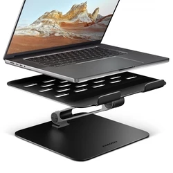 AXAGON STND-LQB Βάση για laptop & tablet 10"-17.3", Αλουμίνιο, Μαύρο