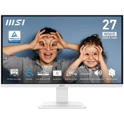 Monitor 27" MSI Pro Mp273Qw E2 / Business / 2560X1440 / 100Hz / Speakers / White