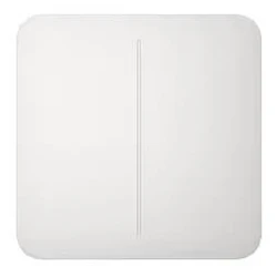 Smart Διακόπτης Ajax 2Gang White 45120
