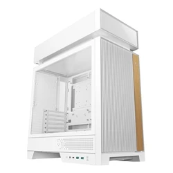 Protech CL660 Gaming Midi Tower Κουτί Υπολογιστή Λευκό με Πλαϊνό Παράθυρο και ARGB Φωτισμό