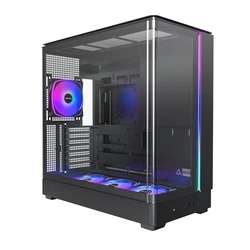 Montech King 45 Pro Gaming Midi Tower Κουτί Υπολογιστή με Πλαϊνό Παράθυρο Μαύρο