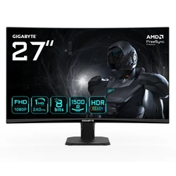 GIGABYTE GS27FC2 EK 27-inch Καμπύλη Οθόνη Gaming Full HD 240Hz