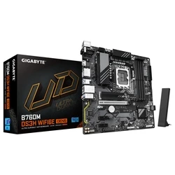 Motherboard Gigabyte / Intel B760 LGa1700 / Micro-Atx / DDR5 / Slots 4 / B760Mds3Hwf6Egen5
