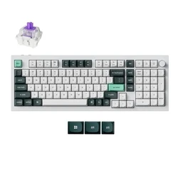 Πληκτρολόγιο Ασύρματο Keychron Q5 He Rgb/Shell White Q5H-P1