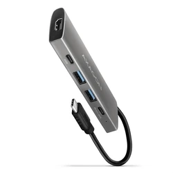 Docking Station Axagon I/O Usb-C 5In1/0.2M Hmc-5G2
