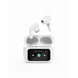 Bluetooth Handsfree Gembird White Tws-Lcd-Anc-01-W