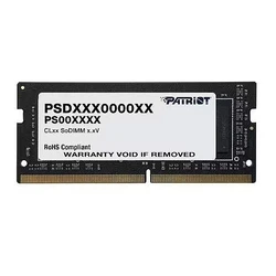 Patriot NB MEMORY 32GB DDR4-3200 SODIMM CL22 (MPN 7D403216)