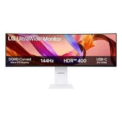Monitor 49" LG 5120 X 1440 / Dual Qhd / 32:9 / LED / Curved / 49U950A-W