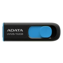 USB Flash 512GB Adata Usb3 Blk/Blue Auv128-512G-Rbe