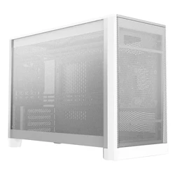 Montech TEN (W) Gaming Mini Tower Κουτί Υπολογιστή με Πλαϊνό Παράθυρο - Λευκό