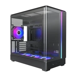 Montech King 15 Pro Gaming Mini Tower Κουτί Υπολογιστή με Πλαϊνό Παράθυρο Μαύρο
